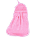 1PC Children Nursery Hand Towel Soft Plush Cartoon Animal Hanging Bathing To BX