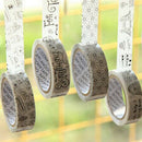 2x 15mm 10m Random Cute Adhesive Tape Diy Decorative Masking Tape Scrapbooking Z