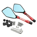 Motorcycle Cnc Aluminum Rearview Mirror Side Mirror Mirror Modification Acc X8W7