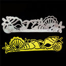 Shell Conch Lace Metal Cutting Dies Stencil for DIY Scrapbooking Album Cards 3c