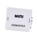 HDMI to VGA Converter v1.3 Support 1080p 3.5mm Audio Port for PC/Laptop/DVD