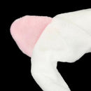 Hairbands hair ornament with cat ear for facial - white