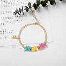 Colorful Butterfly Bracelet Korean Retro Women Charming Hand Chain Jewelry
