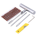 Car Bike Auto Tubeless Tire Tyre Needle Tool Sets Puncture Plug Repair Tool A