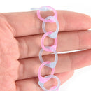 12x Easy Ring Paper Book Loose Leaf Binder Keychain Key Stationery LJ