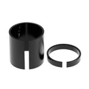 Black Ahead Handlebar Stem Shim/Reducer 1 1/8inch to 1inch 28.6mm to 25.4mm