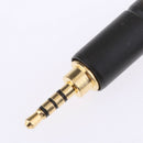 2.5mm 4 Pin Audio Plug Adapter For Headphones Sound Improvement