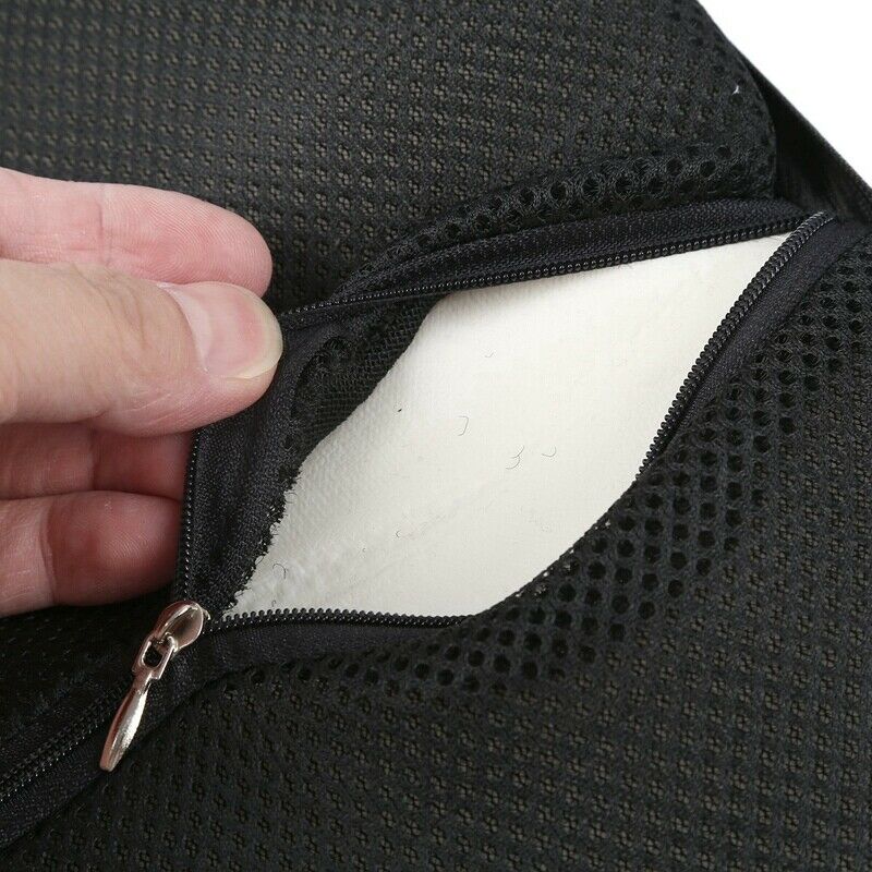 Memory Foam Seat Chair Lumbar Back Support Cushion Pillow For Office Home C C9J3