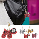 4pcs Full Drill Special Shaped Diamond Painting Horse Shape Keyring Craft