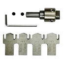 Wooden Thick Ring Maker Cutter 4 Blades Woodworking Tool High Speed Steel