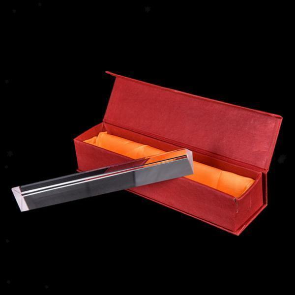 Physics Teaching Precision Optical Glass Prism 20cm School Instruments
