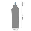 Aonijie 500Ml Sports Bpa Free Collapsible Foldable Soft Water Bag Water Bot