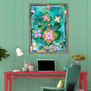 5D DIY Full Drill Diamond Painting Cross Stitch Embroidery Kit (Flower04)