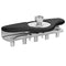 Car Universal Stainless Steel Led/Hid Bar Light Mounting Bracket Hood Engin