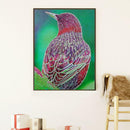 5D DIY Special-shaped Diamond Painting Bird Cross Stitch Embroidery Kit