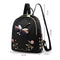 Fall Oxford Cloth Backpack Girls Backpack Animal Print Soft Shoulder Bag A