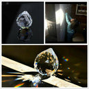 10 Pcs Clear Crystal Ball Prism Suncatcher Rainbow Pendants Rainbow Maker HaE8E4