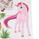 Animals Wall Stickers Kids Baby Rooms Elephant Giraffe Horse Wall Decals Gw