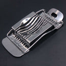 Cooking Stainless Steel Boiled Egg Slicer Kitchen Mushroom Tomato Cutter Chopper