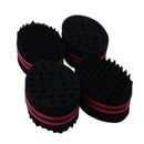 Set of 4 Hair Brush Sponge Twist Wave Barber Tool For Dreads Afro Locs Twis R7D1