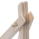5X(Mini Wooden Cafe Table Number Easel Wedding Place Name Card Holder Stan C6U6)
