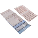 5 Pack Mens Cotton Handkerchiefs, 100% Pure Cotton 5 Colors