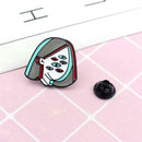 Creative Multi Eye Girl Enamel Pin Brooch Clothes Lapel Badge Decor Jewelry