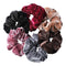 6pcs Velvet Hair Loop Rope Scrunchies Hair Band Women Retro Ponytail Holder