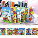 6pcs DIY Diamond Painting Greeting Cards Festival Handmade Kids Greet Card