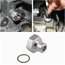 2 Pcs LS Series Hydraulic Sensor Adapter Oil Pressure Sensor Adapter QBM