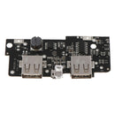 5V 2A Power Bank Charger Module Step Up Boost Dual USB LED PCB Circuit Board ME