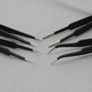 Professional 4x Antistatic Tweezers Repair Tool Kit For Electronics Implements