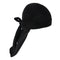 2pcs Mens Elegant Velvet Bandana Hat Long-Tail Muslim Headwear Beanie Cap