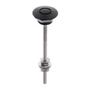 Easy Install Universal Push Button Quick Release Hood Pins Lock 100mm Black
