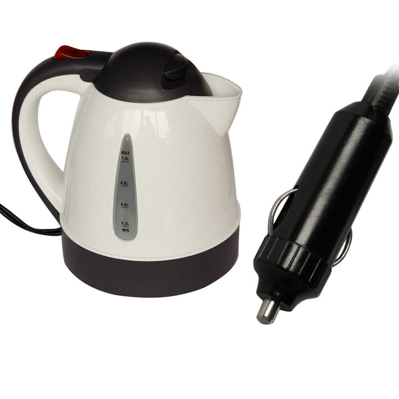 Automobile Electric Kettle 250W 1L Anti-scalding Tea 24V Car Travel Water Heater