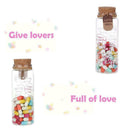 50Pcs Mini HOT Expression Capsules Love Pills Storage Bottle ~ Wishing Drif A9Y4