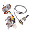 Lp Electric Guitar Pickups Circuit Wiring Harness 2T2V 500K Pots 3 Way Swit