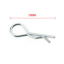 100Pcs Metal Body Shell Clips Buckles For 1/16 HSP Traxxas RC Car Truck Parts/