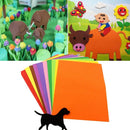 16K Color Sponge Paper Handmade Diy Material Foam Paper Eva material Supply