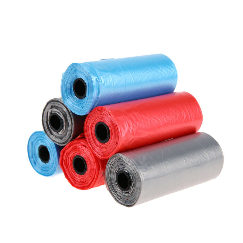 6pcs Pet Dog Poop Bags Clean Up Garbage Bags Pets Dog Outdoor Waste Poop