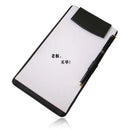 Restaurant Menu Pad Leather Meeting Pad Leather Desk Pad Drawing Pad A6