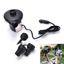12V Car Auto DC Electric Air Pump Inflator +3 Nozzles Airbed Bed Mattress Boa BX