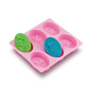6-Cavity Homemade Making Chocolate Cake Honey Bee Soap Mold Silicone Mould Tray