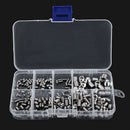 200pcs/Box M3/4/5/6/8 Hex Socket Drive Allen Head Cap Screw Bolt Assortment Kit