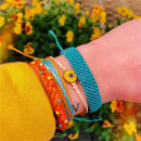 Charm Bangle Inspirational Jewelry Sunflower Charm Bracelet Handmade Seed B D4V3