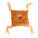 Square Tibetan Singing Bowl Cushion Pillow Nepal Handmade for Buddha Bowl