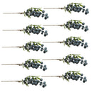 10X Artificial Berries Fruit Flowers with Stem for Wedding Home Flower