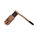 Archery finger protect glove 3 finger pull bow arrow leather shooting gloves 3C