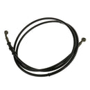 180cm Universal Rubber Motorcycle Brake Clutch Line Hose With Spring