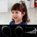 Princess Hairband Child Party Bridal Crown Headband Crystal Diamond Tiara  JR